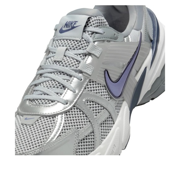 Nike V2K Run Mens Size 13 Wolf Grey Midnight Navy Running Shoes HJ4497-002 NEW main image 5